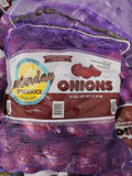 Onions, Red - 25lb bag
